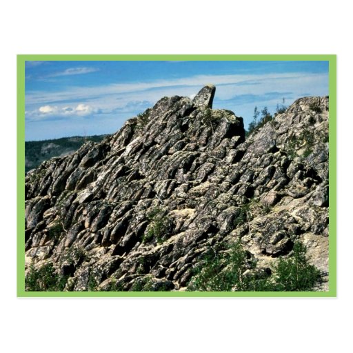 Basalt Rock Formation Near Bettles Post Cards