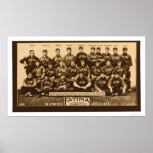 Base-ball 1913 de Chicago Cubs Posters