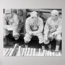 Base-ball 1916 de Boston Posters