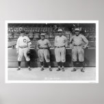 Base-ball 1920 de Triple Play Affiche