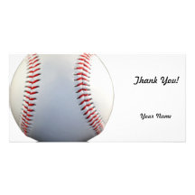 Base-ball Cartes De Vœux Avec Photo