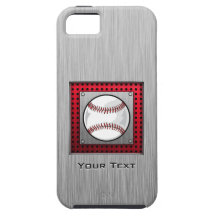 Base-ball en aluminium balayé de regard coques Case-Mate iPhone 5