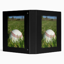 Baseball 3 Ring Binder