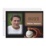 Baseball and Glove Graduation Announcement