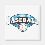 Baseball Attitude Fridge Magnets