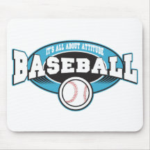 Baseball Attitude Mousepads