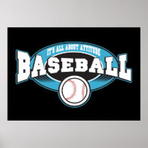 Baseball Attitude Posters