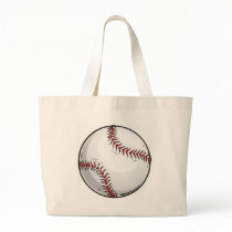 Baseball Ball 1 Tote Bags