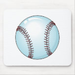 Baseball Ball 3 Mouse Pad