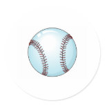 Baseball Ball 4 Sticker