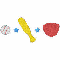 Baseball Bat/ Ball/ Glove embroidered shirts