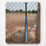Baseball bat mousepad