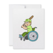 Baseball Boy Invites