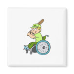 Baseball Boy Magnets