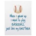 Baseball Brother Letterhead Design