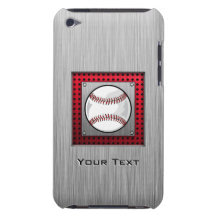 Baseball; Brushed Aluminum look