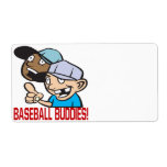 Baseball Buddies Custom Shipping Labels
