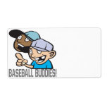 Baseball Buddies Custom Shipping Labels