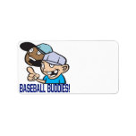 Baseball Buddies Personalized Address Label