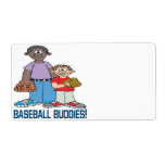 Baseball Buddies Personalized Shipping Label