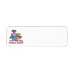 Baseball Buddies Return Address Labels