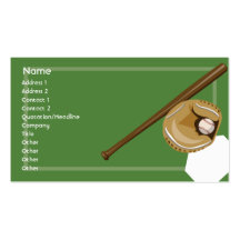 Baseball - Business Business Card Templates
