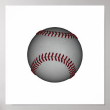 Baseball by SRF Poster