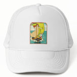 Baseball Cap: Vintage Perfume Ad by L.Rhead Hats