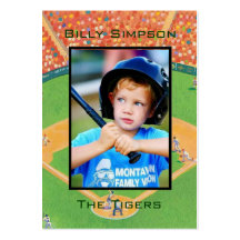 Baseball Cards Business Card Template