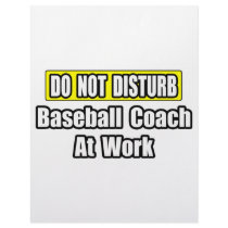 Baseball Coach At Work