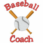 Baseball Coach Embroidered Design Jacket