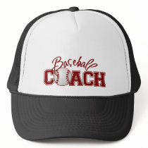 Baseball COACH Trucker Hat
