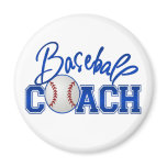 Baseball Coach Fridge Magnet