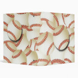BASEBALL COLLAGE 3 RING BINDER