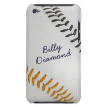 Baseball_Color Laces_og_bk_autograph style 1 iPod Touch Covers