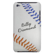 Baseball_Color Laces_og_bl_autograph style 1 Case-Mate iPod Touch Case