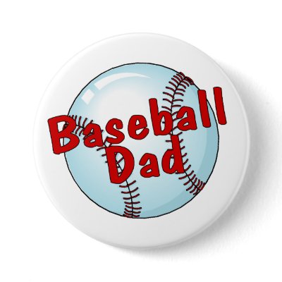 Baseball Dad Pins by CelebrationZazzle