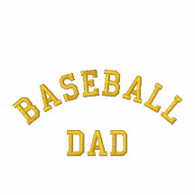 BASEBALL DAD Embroidered HOODIE