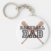 Baseball Dad Keychains