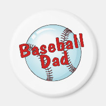 Baseball Dad Magnets