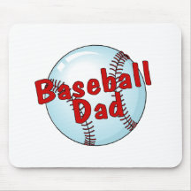 Baseball Dad Mouse Pad