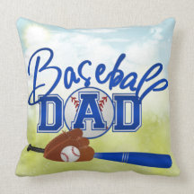 Baseball Dad Pillow