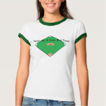 Baseball Diamonds Are A Girls Best Friend t-shirts