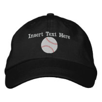 Baseball Embroidered Hat