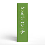 Baseball Fan Chipmunk 2" Sports Cards Binder