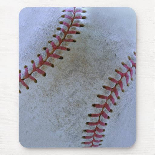 Baseball Fan-tastic_Battered Ball Mouse Pad