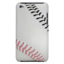 Baseball Fan-tastic_Color Laces_pk_bk iPod Touch Cover