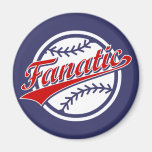 Baseball Fanatic Magnets