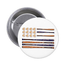 baseball flag buttons