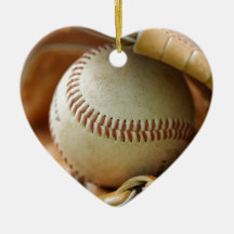 Baseball Glove and Ball Ornament
